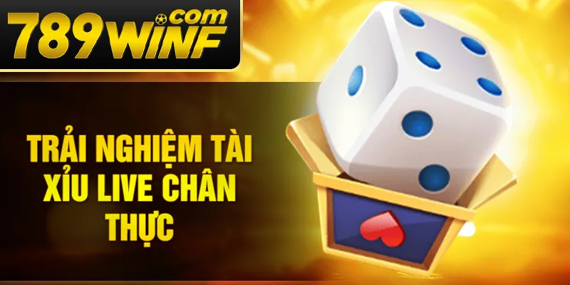 Trải nghiệm tài xỉu live chân thực
